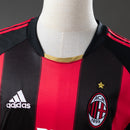 Camisa Retro Milan 2010/11 - Manga Longa - Allteams Imports