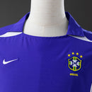 Camisa II Retro Seleção Brasil 2002 - Allteams Imports