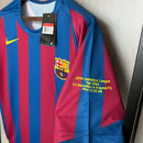 Camisa Retro Barcelona Ronaldinho Gaucho 2005/06