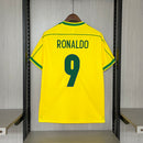 Camisa Retro 1998 RONALDO Seleção Brasileira