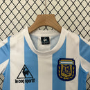 Kit Infantil Seleção Argentina 1986