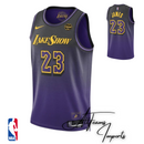 Camisa NBA Swingman LeBron James Lakers City Edition Jersey 2024/25