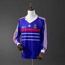 Camisa Seleção França Retro 1998 - Manga Longa - Allteams Imports