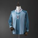 Camisa Seleção Inglaterra Retro 1996 - Manga Longa - Allteams Imports