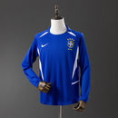 Camisa Seleção Brasileira Retro 2002 - Manga Longa - Allteams Imports