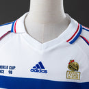 Camisa II Seleção França Retro 1998 - Manga Longa - Allteams Imports