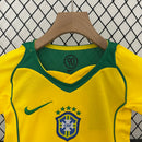 Kit Infantil Retro Seleção Brasileira 2004