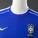 Camisa II Seleção Brasileira Retro 1998 - Manga Longa - Allteams Imports a)