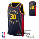 Camisa NBA Golden State Warriors Navy City Edition 24/25 CURRY