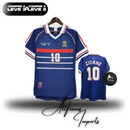 Camisa Retro  Seleção França 98/99 ZIDANE
