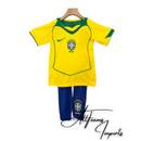 Kit Infantil Retro Seleção Brasileira 2004