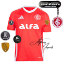 Camisa Internacional (ALFA) 25/26 Torcedor + Pachs Libertadores - Allteams Imports