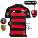 Camisa Torcedor Flamengo 24/25 + Pacths Libertadores