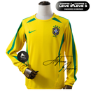 Camisa Seleção Brasileira Retro 2002 - Manga Longa - Allteams Imports