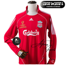 Camisa Liverpool 2006/08 (Final Champios) - Manga Longa - Allteams Imports