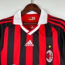 Camisa Retro Manga Longa AC Milan Ronaldinho Gaucho 2009/10