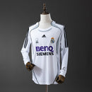 Camisa Real Madrid 2006 (Galácticos) - Manga Longa - Allteams Imports