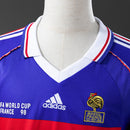 Camisa Seleção França Retro 1998 - Manga Longa - Allteams Imports