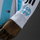 Camisa Seleção Argentina Retro 2006 - Manga Longa - Allteams Imports