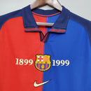 Camisa Retro 1999 Barcelona RIVALDO