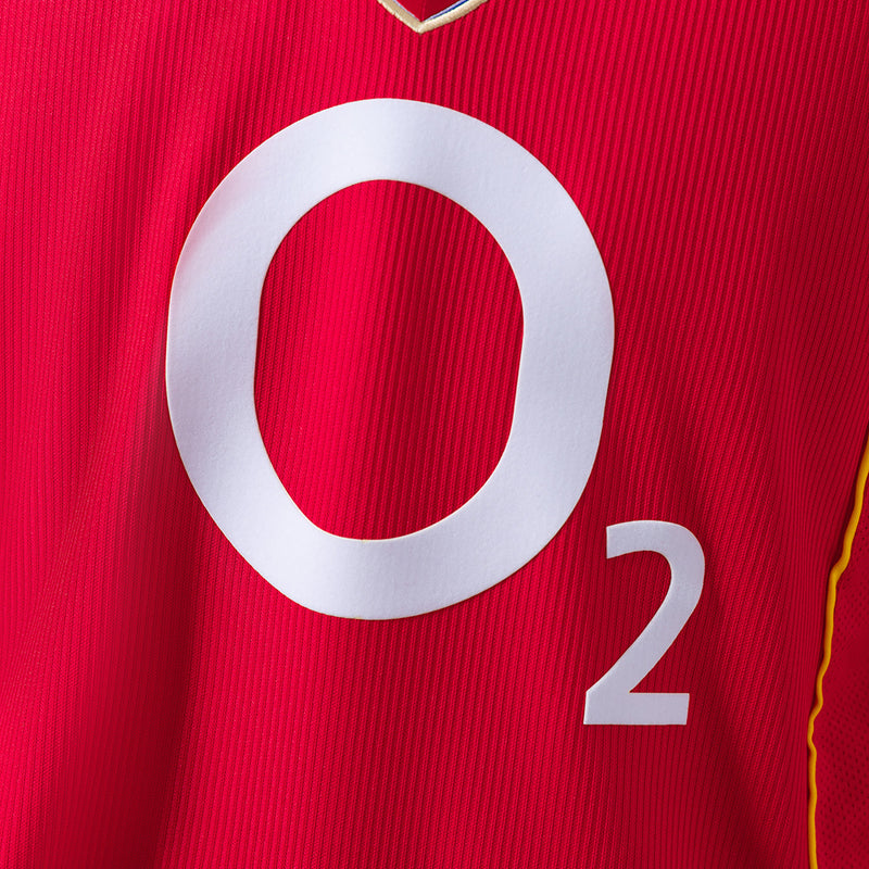 Camisa Retro Arsenal 2004/05- Manga Longa - Allteams Imports