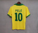 Camisa Retro Rei Pelé Seleção Brasileira 1958 Masculino