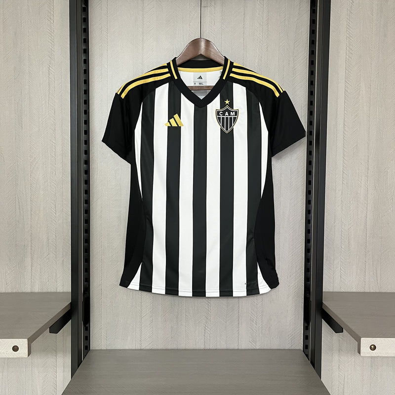 Camisa lançamento Atlético Mineiro 25/26 + Pacths Libertadores (Masculino)