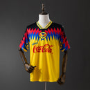 Camisa Retrô América de Cali 1995 Home Amarela Premium | Allteams Imports