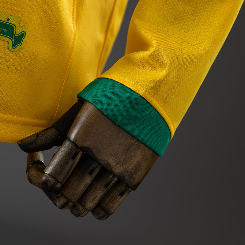 Camisa Seleção Brasileira Retro 2006 - Manga Longa - Allteams Imports