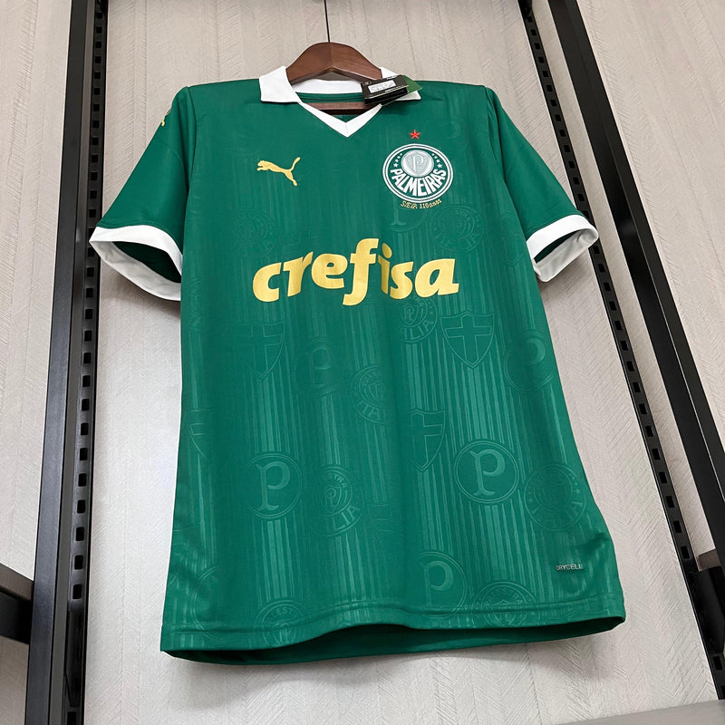 Camisa Palmeiras 24/25 + Pacth Campeão Brasileiro (Masculino)