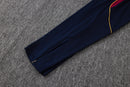 Conjunto de Treino de Inverno Barcelona 2026/27 Vinho e Azul-Marinho