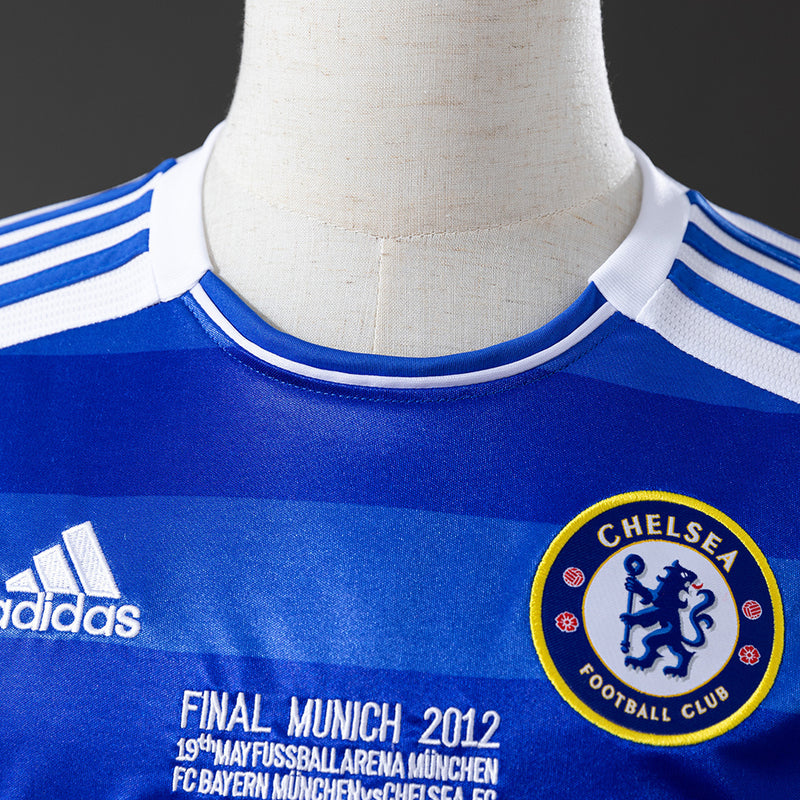 Camisa Chelsea Retro 2012 (Final Champions) - Manga Longa - Allteams Imports