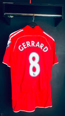 Camisa Liverpool 2006/07 Gerrard 8 - AllTeams Imports