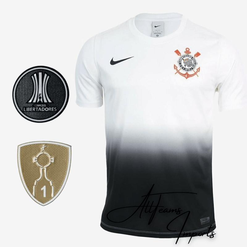 Camisa Corinthians II 24/25 + Pacths Libertadores (Masculino)