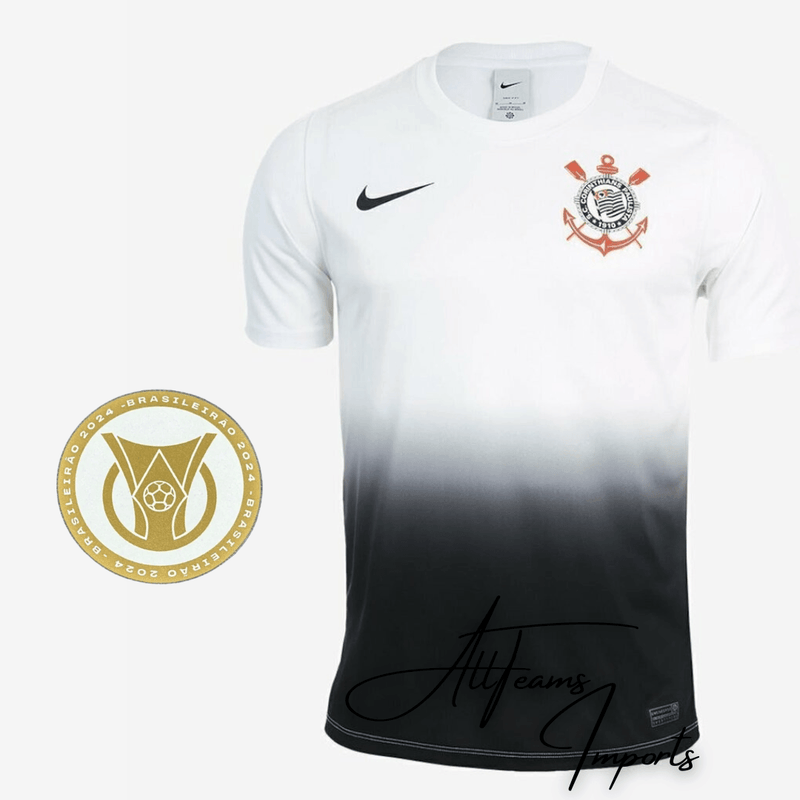 Camisa Corinthians II 24/25 + Pacth Brasileirão (Masculino)