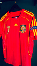 Camisa Espanha Euro 2008 David Villa 7 - AllTeams Imports