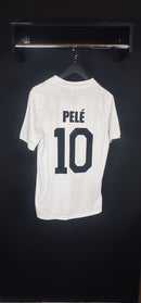 Camisa Retrô Santos 1970 Pelé 10 - Tamanho M Pronta Entrega