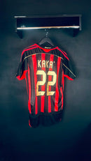 Camisa Retrô Milan 2006/07 Kaká 22 - Tamanho M Pronta Entrega