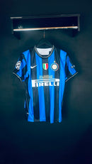 Camisa Retrô Inter de Milão Final Champions League 2010 Eto'o 9 - Tamanho M Pronta Entrega