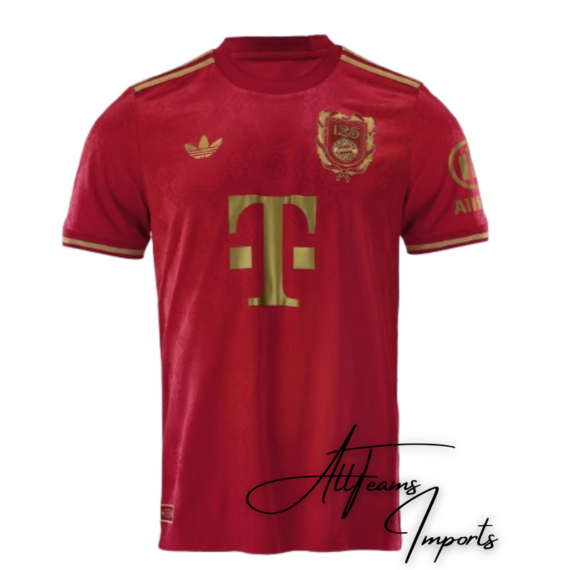 Camisa Bayern de Munique 125 anos(Masculino )