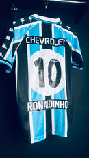 Camisa Grêmio 2000 Titular Ronaldinho Gaúcho Nº 10 Retrô