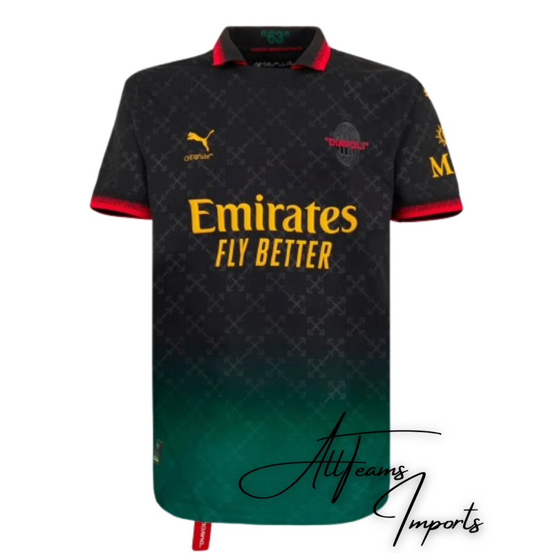 Camisa AC Milan IIII  (Masculino ) 2025