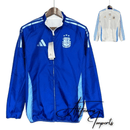 Jaqueta Corta Vento 2em1 Seleção Argentina 24/25 (Frente e Verso)