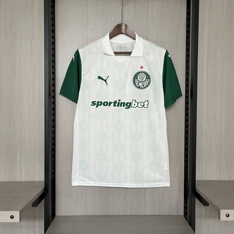 Camisa II Lançamento Palmeiras 25/26 + Pacth Campeão Brasileiro 2023 (Masculino)