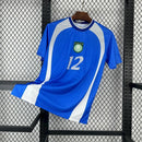 Camisa Retrô Palmeiras 1999 Azul São Marcos Personalizada | Raridade Premium Vintage