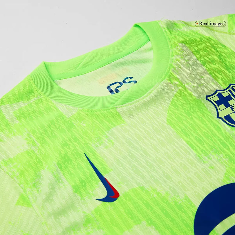 Camisa Barcelona Third Away Match Jersey 2024/25 - Spotify Logo