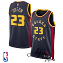 Camisa NBA Golden State Warriors Navy City Edition 24/25 GREEN