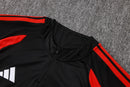 Conjunto de Treino de Inverno Manchester United 2026/27 Preto e Vermelho