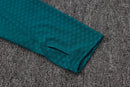 Conjunto de Treino de Inverno Real Madrid 2026/27 Branco e Verde