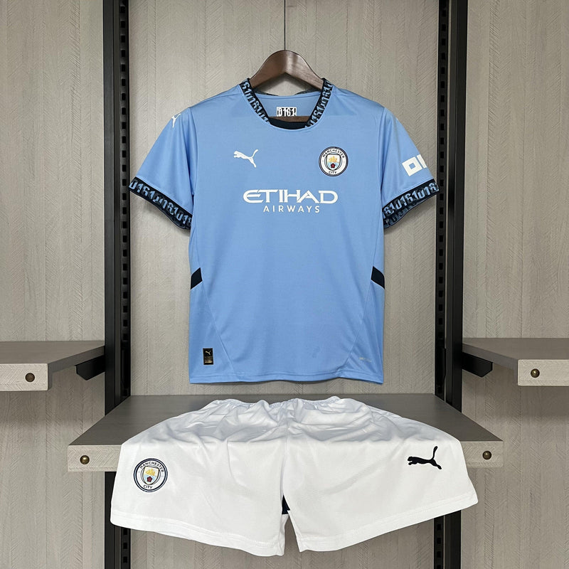 Kit Infantil Manchester City 24/25